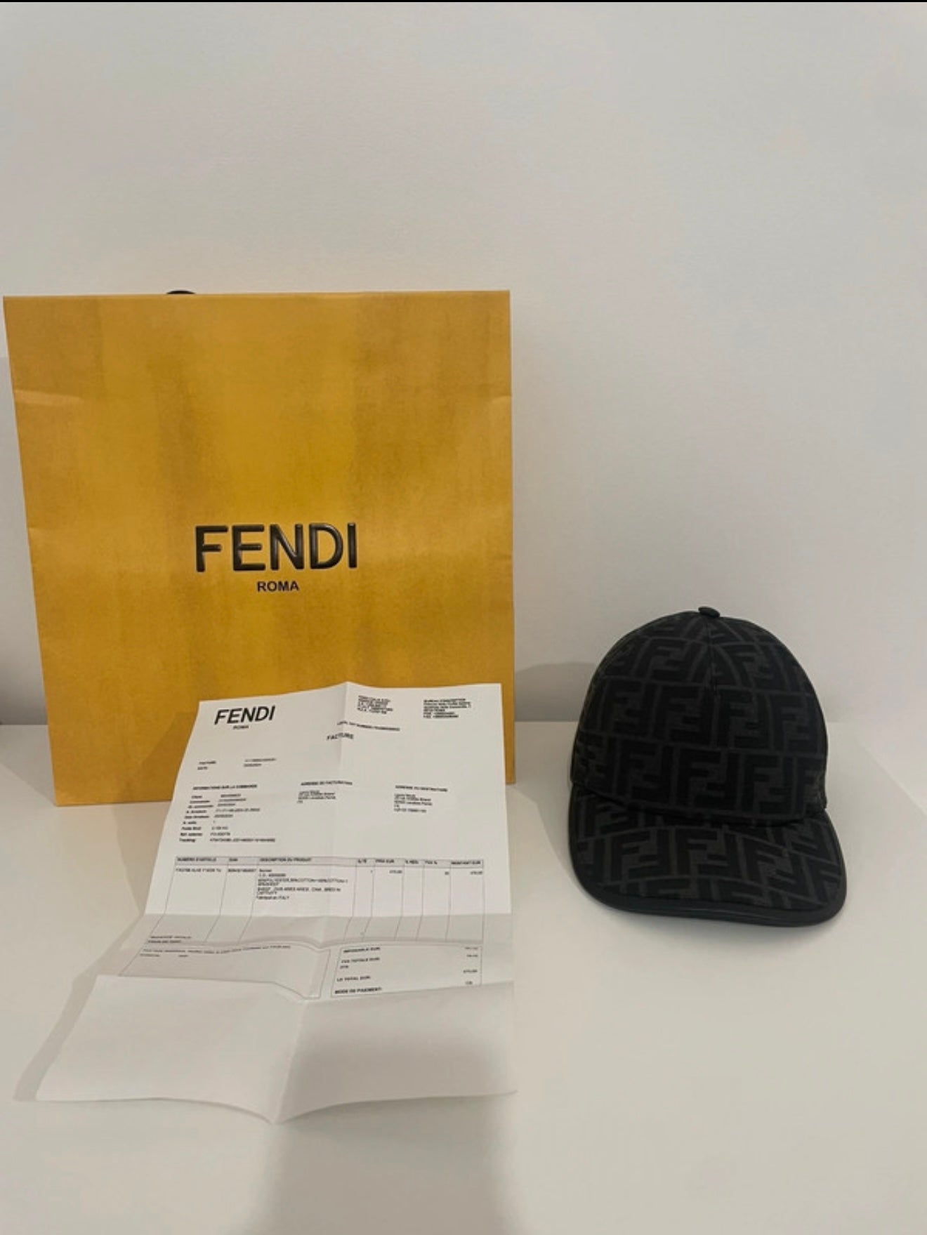 casquette fendi 1.1 FULL SET